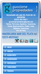Mobile Screenshot of guccionepropiedades.com